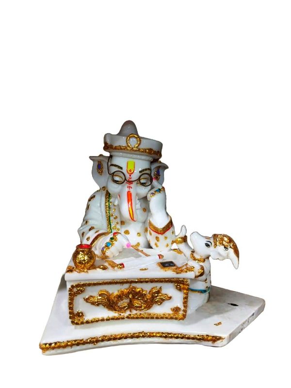 Golden Polyresin Ganesh ji - Image 2