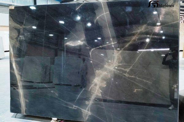 Black Mirage Granite / Galaxy Black with white veins